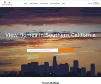 Viewhomesinsoutherncalifornia.com(View Homes in Southern California) Screenshot