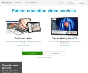 Viewmedica.com(ViewMedica Patient Education Videos) Screenshot