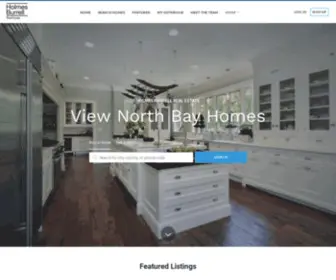 Viewnorthbayhomes.com(View North Bay Homes) Screenshot