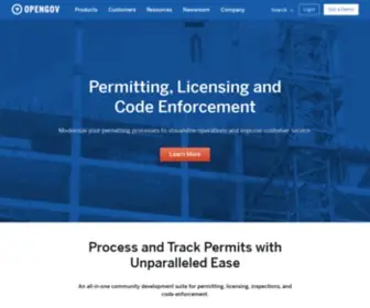 Viewpermit.com(Permitting, Licensing and Code Enforcement) Screenshot