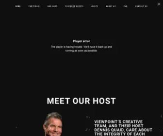 Viewpointproject.com(With Host Dennis Quaid) Screenshot