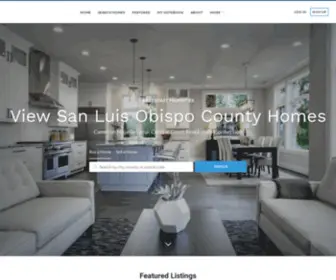 Viewsanluisobispocountyhomes.com(View San Luis Obispo County Homes) Screenshot