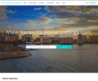 Viewsarasotahomelistings.com(View Sarasota Home Listings.com) Screenshot