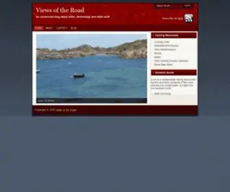 Viewsoftheroad.com(An occasional blog about bikes) Screenshot