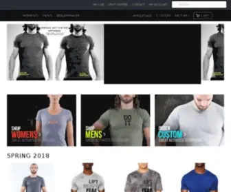 Viewsport.us(Sweat Activated Fitness Apparel) Screenshot