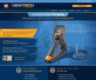 Viewtech.com(ViewTech Borescopes) Screenshot