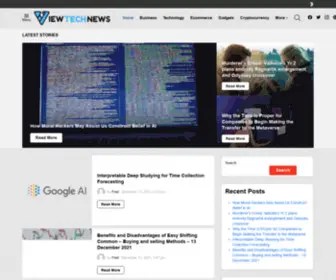 Viewtechnews.com(Tech Blog) Screenshot