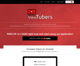 Viewtubers.com(If you want Free Youtube Subscribers) Screenshot