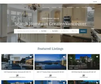 ViewVancouverareahomesforsale.com(Search Homes in Greater Vancouver) Screenshot