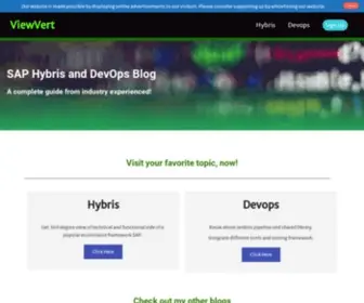 ViewVert.com(Welcome) Screenshot