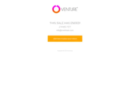 Viewyourdeal-Oventure.com(This sale has ended) Screenshot