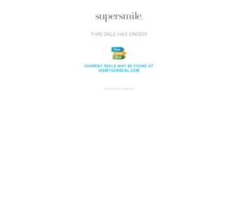 Viewyourdeal-Supersmile.com(This sale has ended) Screenshot