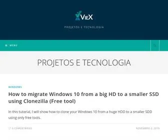 Viex.com.br(Projetos e Tecnologia) Screenshot