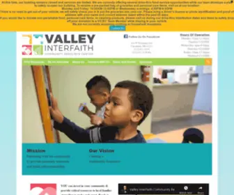 Vifcc.org(Valley Interfaith Community Resource Center) Screenshot