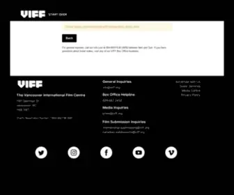 Viff.org(Year Round) Screenshot