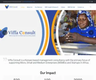 Viffaconsult.co.ke(Unlocking Africa's Entrepreneurship Spirit) Screenshot