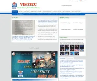 Vifotec.com.vn(Quỹ hỗ trợ sáng tạo kỹ thuật Việt Nam) Screenshot