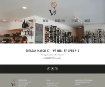 Vifseattle.com(Vif wine) Screenshot