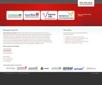 Vig-Polska.pl(Vienna Insurance Group) Screenshot