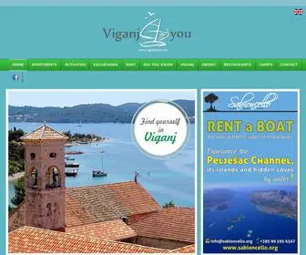 Viganj4You.com(Private accommodation in Viganj and Orebic (Peljesac)) Screenshot