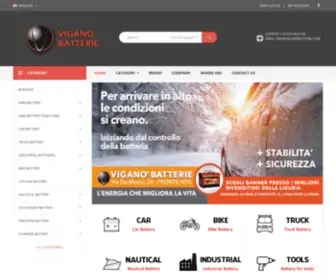 Viganobatterie.com(Viganò Batterie) Screenshot