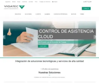 Vigatec.com(Vigatec Chile) Screenshot