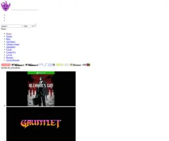 Vigerp.com(An online interactive database for video games) Screenshot