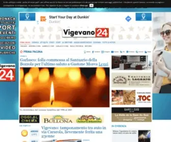 Vigevano24.it(Vigevano 24) Screenshot