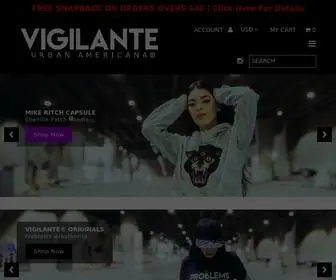 Vigilantebrand.com(VIGILANTE®) Screenshot