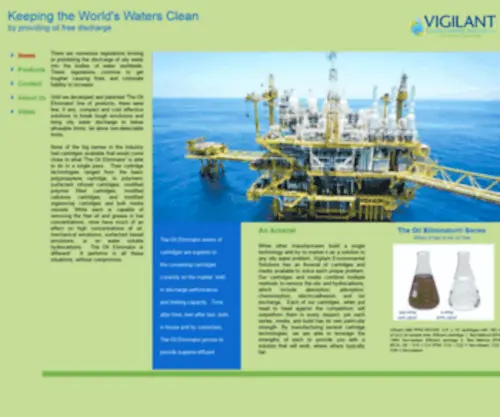 Vigilantenvironmental.com(Vigilant Environmental Solutions) Screenshot