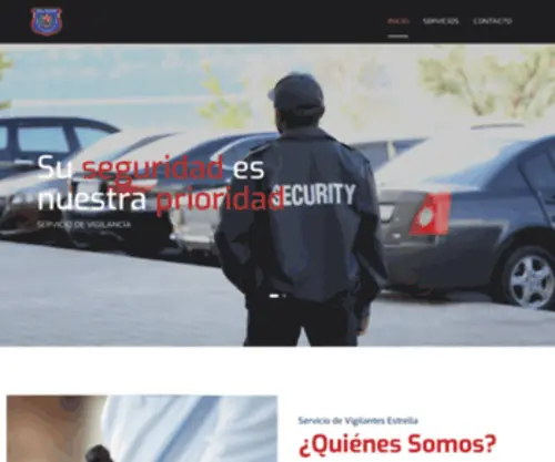 Vigilantesestrella.com(Servicio De Vigilantes Estrella) Screenshot