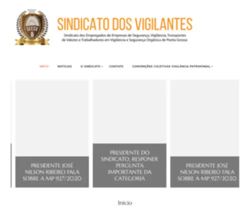 Vigilantespg.com.br(Vigilantespg) Screenshot