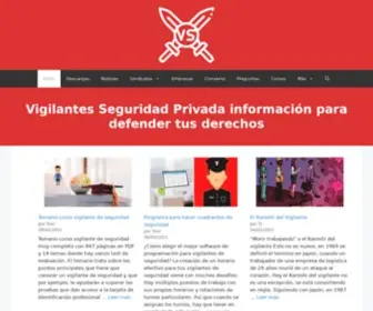 Vigilantesseguridadprivada.es(▷) Screenshot