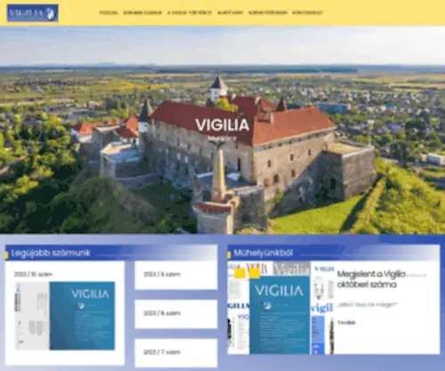 Vigilia.hu(Vigilia kiadó) Screenshot