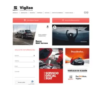 Vigilsa.es(SEAT Vigilsa tu Concesionario SEAT en Granada.Vigilsa) Screenshot