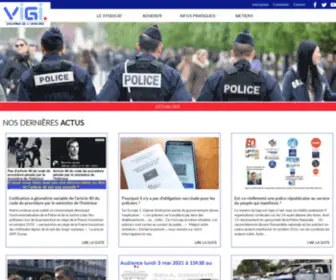 Vigimi.fr(Accueil-Vigi Ministère de l'Intérieur) Screenshot