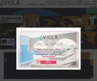 Vigla-Amorgos.com(Vigla Hotel) Screenshot