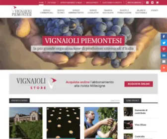 Vignaioli.it(Vignaioli Piemontesi) Screenshot