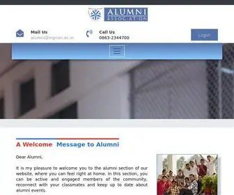 Vignanalumni.org(VFSTR) Screenshot