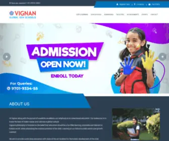Vignanschools.org(Best CBSE School in Hyderabad) Screenshot