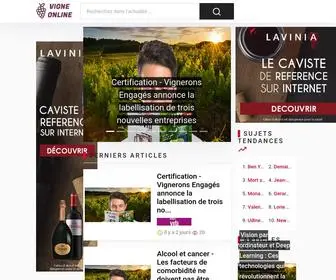 Vigne-Online.fr(Toute) Screenshot