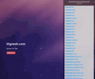 Vignesh.com(Vignesh) Screenshot
