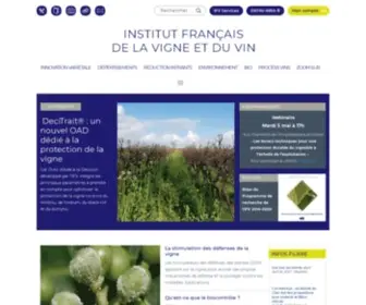 Vignevin.com(Institut Francais de la Vigne et du Vin) Screenshot