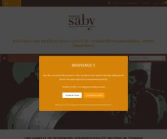 Vignobles-Saby.fr(Vignobles Saby) Screenshot