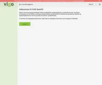 Vigobedrift.no(VIGO Bedrift) Screenshot