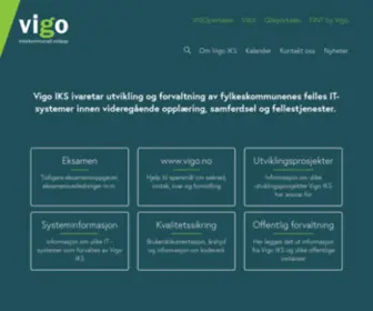 Vigoiks.no(Vigo IKS) Screenshot