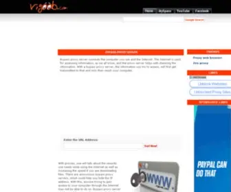 Vigoob.com(Bypass proxy server) Screenshot