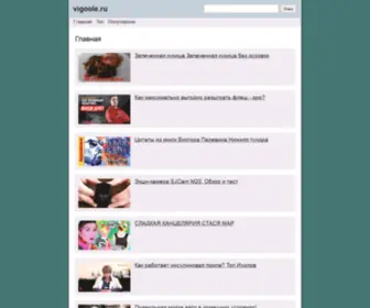 Vigoole.ru(Главная) Screenshot