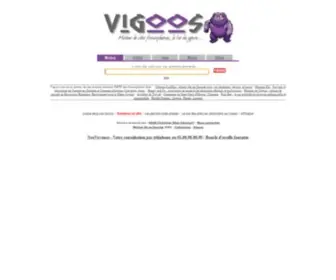 Vigoos.com(Moteur de sites francophones) Screenshot