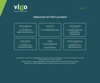 Vigoportalen.no(VIGO Portalen) Screenshot